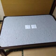 コタツ 約1200×800mm　高さ400mm　中古の画像