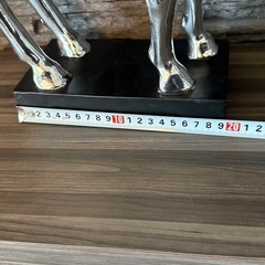 シルバー　馬　置物 の画像