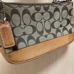 コーチ　ミニバッグ　シグネチャーの画像