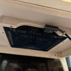 天然木　ホワイトアッシュ　こたつテーブル　105×75　の画像