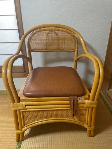 未使用美品　家具調ポータブルトイレ　介護用トイレ・防災用トイレ