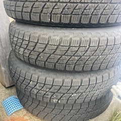 希少当時物　スバルジャスティ　純正12インチの画像