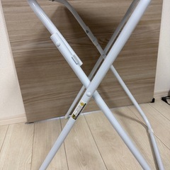折りたたみテーブル　ニトリ　フレッタの画像