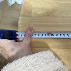 大きめ長方形丸テーブルの画像