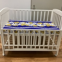 ベビーベッド【町田市再生家具】252465の画像