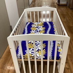 ベビーベッド【町田市再生家具】252465の画像