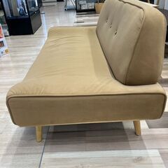 ジモティー割引🏷️【ジャングルジャングル 岸和田和泉インター店】二人掛けソファ ブラウン 和泉市 堺市 岸和田市 泉大津市 高石市 泉北郡熊取町の画像