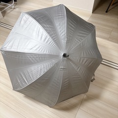 【新品未使用】Paradiso ゴルフ用傘 シルバー 傘 ゴルフ ブリジストンの画像