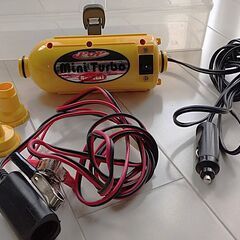 電動 空気入れ ビーチボール・エアマット・エアベット・ゴムボート等に　12V仕様の画像