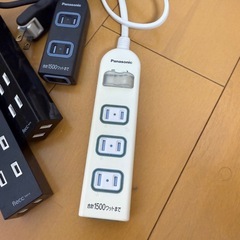 Panasonic ELECOM 延長コード4個セットの画像