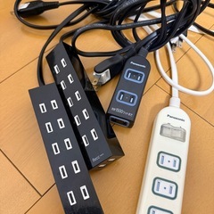 Panasonic ELECOM 延長コード4個セットの画像