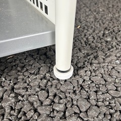 突っ張りラック スチールラック アルミラック メタルラック 収納棚の画像