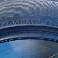 宮城県 大崎市 ブリヂストン レグノ 245/45r19 4本セットの画像