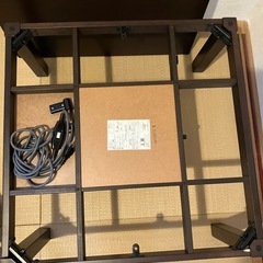 無印良品　こたつ　正方形の画像