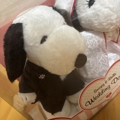 スヌーピー ウエディングペアの画像