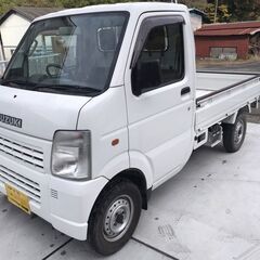 車検R9年4月まで 走行約1.7万キロ LE-DA63T キャリートラック 2WD AT エアコン 低走行 記録簿有 綺麗 スズキ SUZUKI 軽トラ 軽自動車の画像