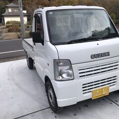 車検R9年4月まで 走行約1.7万キロ LE-DA63T キャリートラック 2WD AT エアコン 低走行 記録簿有 綺麗 スズキ SUZUKI 軽トラ 軽自動車の画像