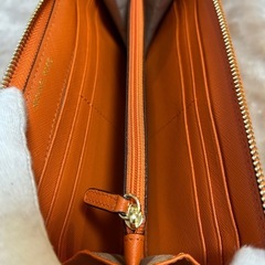 マイケルコースファスナー付き長財布 ラウンドファスナー長財布ラウンドジップ長財布ラウンド長財布ラウンドジップ財布ラウンドウォレットラウンドジップウォレットファスナー付きウォレットラウンドファスナーウォレット小銭入付さいふサイフロングウォレットオレンジレディースの画像