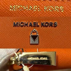 マイケルコースファスナー付き長財布 ラウンドファスナー長財布ラウンドジップ長財布ラウンド長財布ラウンドジップ財布ラウンドウォレットラウンドジップウォレットファスナー付きウォレットラウンドファスナーウォレット小銭入付さいふサイフロングウォレットオレンジレディースの画像