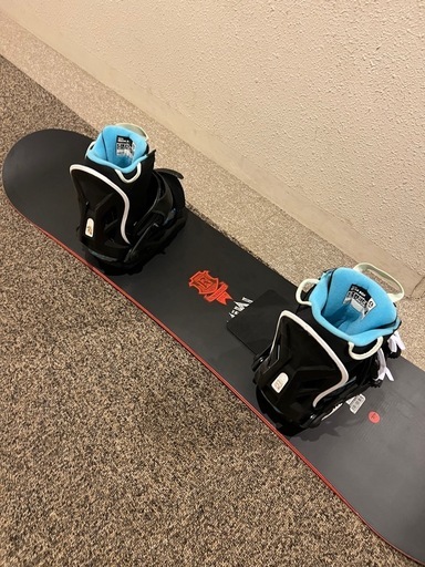 子供用スノーボードセット　板121cm ブーツ21cm 