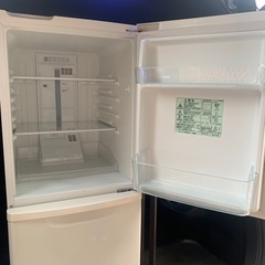 配送可Panasonic 冷蔵庫 NR-B147W 138L 冷蔵冷凍 正常動作 美品 非喫煙・ペットなしの画像