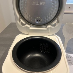 ハイアール マイコンジャー炊飯器 2017年製　三合炊きの画像
