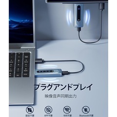 HDMI 無線 ワイヤレス hdmi 送受信機セット 0.03秒超低遅延の画像