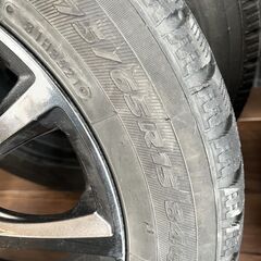 【★引き取り限定】 中古 2021年製 15インチ タイヤ スタッドレスタイヤ ホイール 4本セット 175/65R15の画像