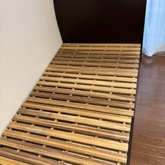 シングルベッドフレーム　引き出し付き
の画像