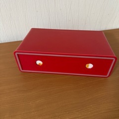 縦置き小物置付ティッシュケース+１箱おまけの画像