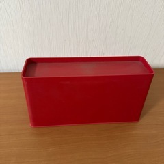 縦置き小物置付ティッシュケース+１箱おまけの画像