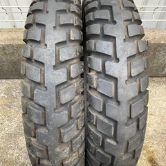 ミニバイクのタイヤ 2本セット DUNLOP K778 100/90-12 ダンロップの画像