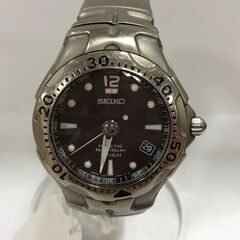 【ジャングルジャングル岸和田店】腕時計 SEIKO　KINETIC　AUTO 　RELAY　5J22-OB80　自動巻き 南大阪 岸和田 貝塚市 泉佐野市 高石市 泉大津市 和泉市 忠岡町 熊取町の画像