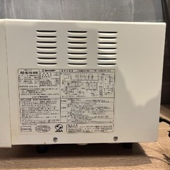 SHARP 電子レンジ RE-Bi19-EB 2009年製の画像