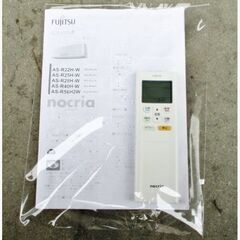 富士通ゼネラル　エアコン　AS-R22H-W　動作良好　主に6畳用　2.2kw　ノクリア　人感センサー　FUJITSU　2018年製　564ZSの画像