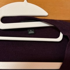 美品UNIQLOウールVセーターLサイズの画像