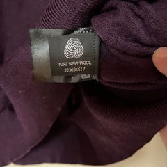 美品UNIQLOウールVセーターLサイズの画像