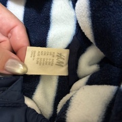 H&M ベビー ロンパース アウターの画像