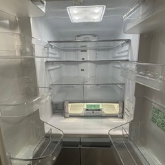 HITACHI 日立ノンフロン冷凍冷蔵庫 R-F570EM （XS）型  555Lの画像