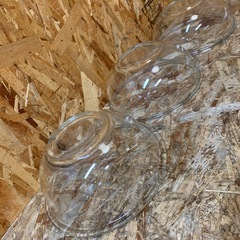 a(7711) 耐熱ガラスボウル iwaki含む 計３点 ミキシングボウル イワキ 2.5L 電子レンジ オーブン 食洗機 OK 調理用品 飲食店の画像