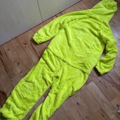 テレタビーズ  着ぐるみ パジャマ  ピクミン 黄緑　 XLサイズの画像