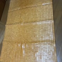 季節外れ　竹シーツ　ダブルサイズの画像