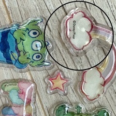 ディズニー　ボンボンドロップシール　の画像