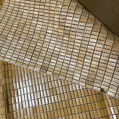 季節外れ　竹シーツ　ダブルサイズの画像