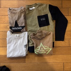 子供男の子130洋服の画像