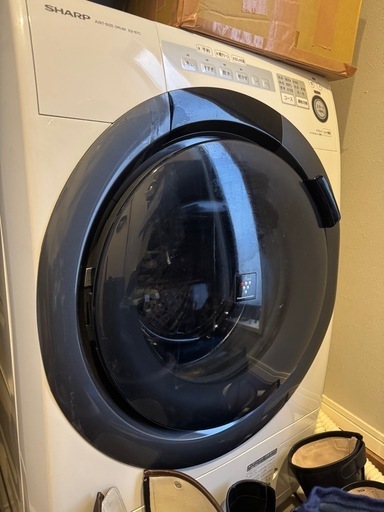 SHARPドラム式洗濯乾燥機