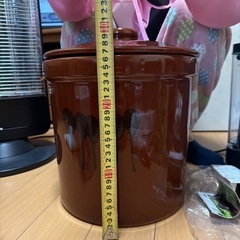 2回使用、漬け物の壺の大ですの画像