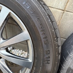 プリウス　30系　ホイール付きタイヤ　４本の画像