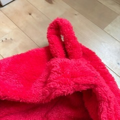 テレタビーズ  着ぐるみ パジャマ  ピクミン 赤　レッド　 Lサイズの画像