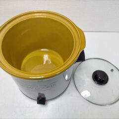 ツインバード スロークッカー Healthy Stage 調理家電 動作良好 低温調理 煮込み料理　251127-16Tの画像